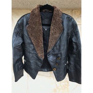 Leather jacket (excellent condition)